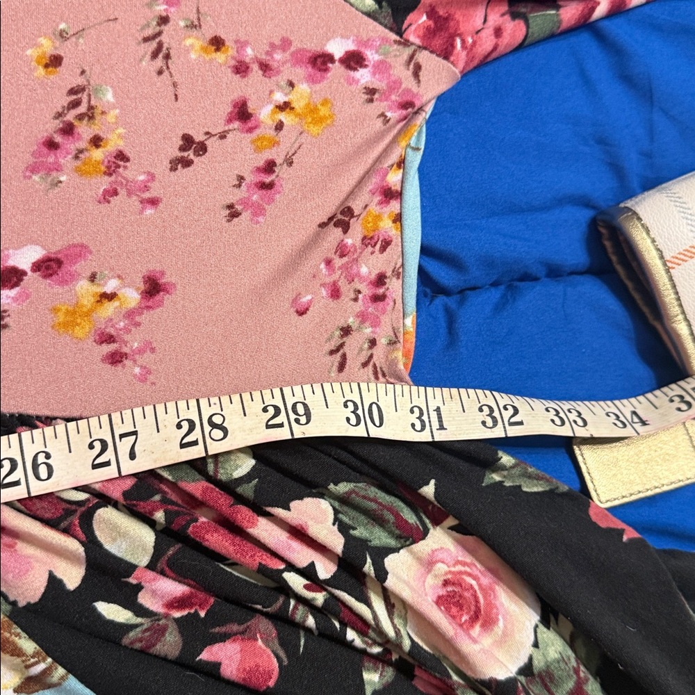 Floral Patchwork Midi Dress - Picture 6 of 7